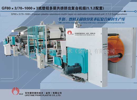 牛奶飲料包裝材料生產(chǎn)線