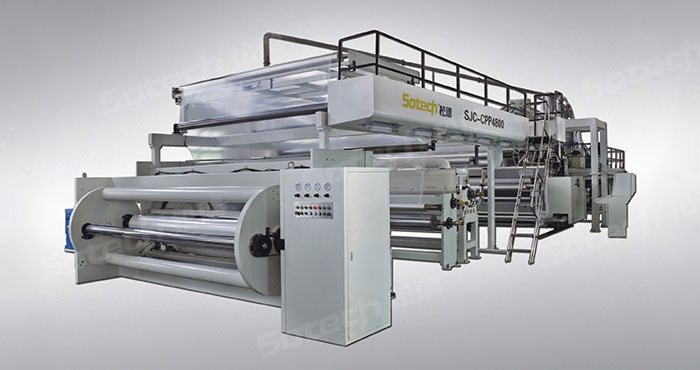 3500mm三層共擠CPP蒸煮復(fù)合膜流延生產(chǎn)線