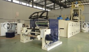 膜片同步拉伸生產(chǎn)線